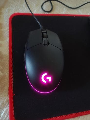 Logitech G203 LIGHTSYNC simli oyun siçanı ustada olub skrolu deyisilib