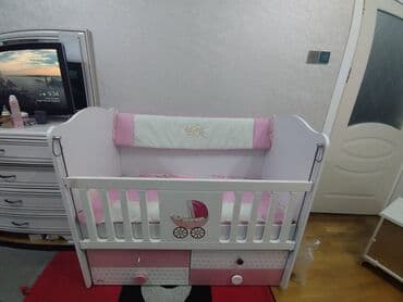 Qız üçün, Dördbucaq, Beşik, Dəst ilə, Matras ilə, Yellənmə mexanizm ilə lalafo.az -da Qız üçün, Dördbucaq, Beşik, Dəst ilə, Matras ilə, Yellənmə mexanizm ilə