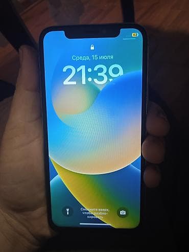 music center: IPhone X, 64 GB, Gümüşü — 1
