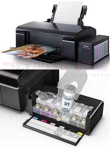 printer almaq: İdeal veziyetdedir tecili satilir. Epson L805 foto-printer - 6 rəngli — 1