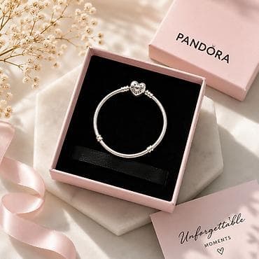 bil: Pandora, orijinal Pandora, Pandora Moments, 925 gümüş, Pandora qolbaq — 2
