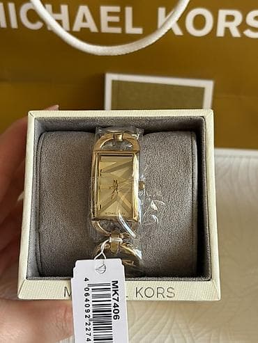 dəmir saat: Qol saatı, Michael Kors, rəng - Qızılı — 1