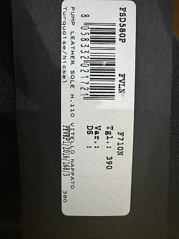 Original Versace Versus. 650 manata alınıb. Mavi dəri metal dekorlu — 6