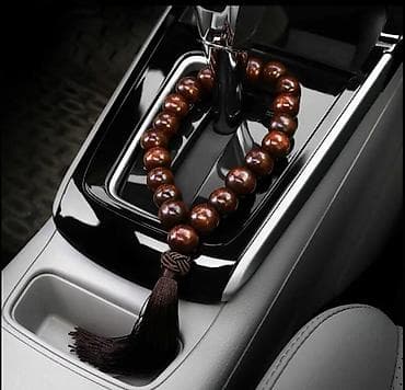 tesbeh zikri: Təsbeh bəzəyi – avtomobil və ev üçün dekor - Material: tünd qəhvəyi — 2