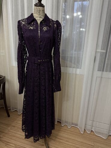 toy libası: Zərif ziyafət geyimləri dəsti - Model 1: Uzun, bənövşəyi-mavi — 10