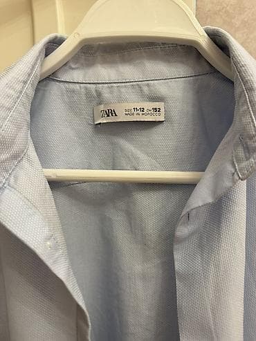 ayaqq: Zara uşaqlar üçün klassik köynək - Brend: ZARA - Ölçü: 11–12 yaş, boy — 2