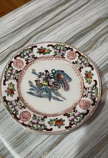 mikrofiber dəsmal: Boşqablar, 2 ədədli dəst, rəng - Ağ, Farfor — 1