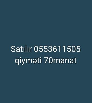 Другое оборудование для бизнеса: Nömurə satılır qiyməti 70manat 0553611505 — 1