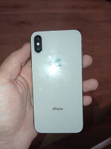 iphone x ikinci əl: IPhone X, 64 GB, Ağ, Barmaq izi, Face ID, Simsiz şarj — 9
