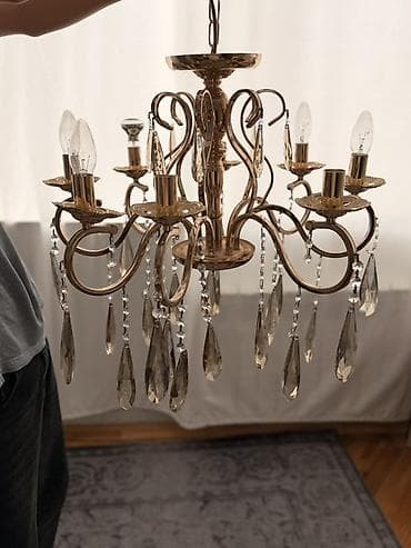 şam r16: Çılçıraq, 6 lampa, Metal — 1