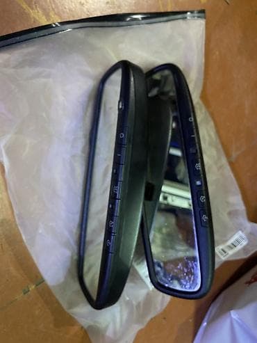 zaslonka nedir: Avtomobil üçün salon arxa görüntü güzgüsü - Rəng: qara - Güzgünün — 1