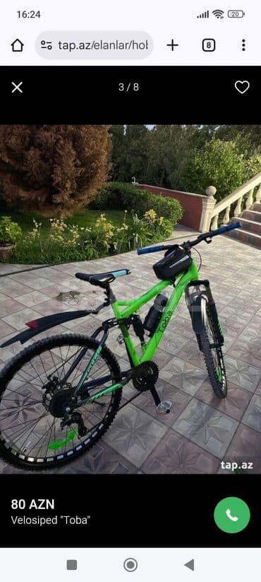 Tavalar: Dağ velosipedi Toba, 26" — 2