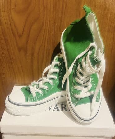 белые новые кеды: Размер: 36, Новый — 1