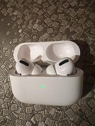 airpods 2 pro: Simsiz (Bluetooth) Qulaqcıqlar, Apple, rəng - Ağ — 1