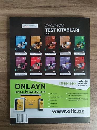 hedef kitabi: Dim Riyaziyyat Test Tapşırıqları.Kitab yeni kimidir,içinde ciriq ve ya — 2