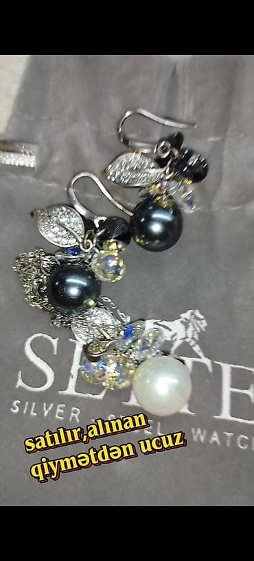 Sırğalar: Sırğa, Gümüş, Pulsuz çatdırılma — 3