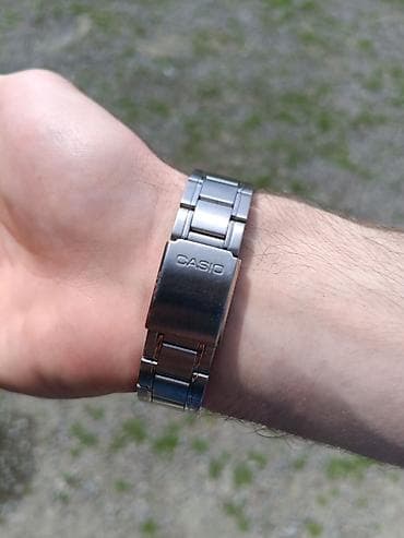 balonka kurtkalar 2021: Qol saatı, Casio, rəng - Gümüşü — 4