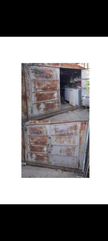 hazır evler konteyner: Qaraj satllr uzunu 6x60.eni 3x60. 3500 azn .kod Aynur43 — 1