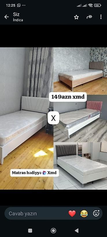 Tək nəfərlik müasir çarpayı modelləri - Düz xətli, yumşaq başlıqlı — 1
