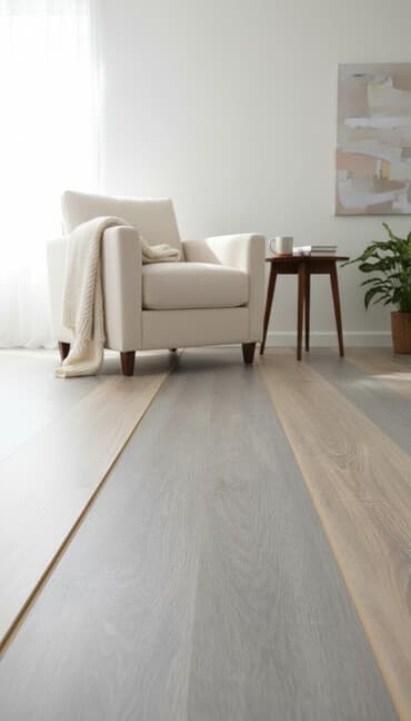 Məhsul: Laminat döşəmə panelləri - Rəng: Açıq boz (mərkəz) və açıq lalafo.az -da Məhsul: Laminat döşəmə panelləri - Rəng: Açıq boz (mərkəz) və açıq