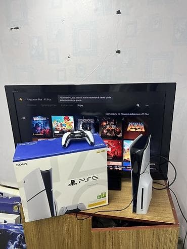 Sony PlayStation 5 (Diskli versiya) Çox az işlenib İçində ps plusda