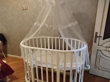 Oğlan və qız üçün, İşlənmiş, Yumru, Beşik, Dəst ilə, Matras ilə, Yellənmə mexanizm ilə