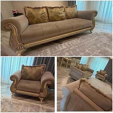 Ev və bağ: SdDivan ve 2 kreslo 330 azn. Yaxsi veziyyetdedir. Divan acilmir ve — 1