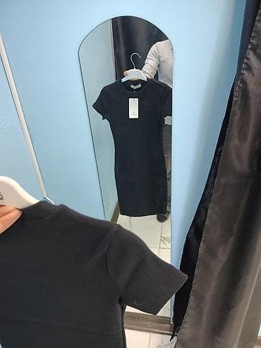 Повседневное платье, Миди, XL, S, M — 3