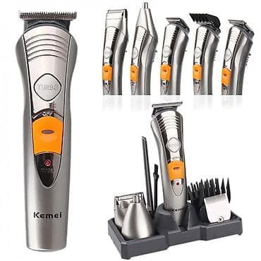 тример: Kemei 580A - Trimmer dəsti 7in1 Yüksək zaryadka saxlama qabiliyyəti — 2
