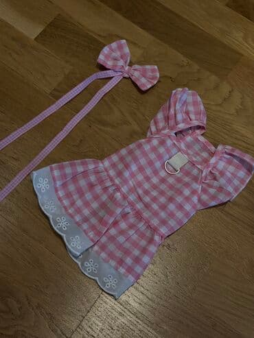 İtlər: İt/pişik paltarı + bantikli zakolkası S razmer Yenidir, istfade — 1