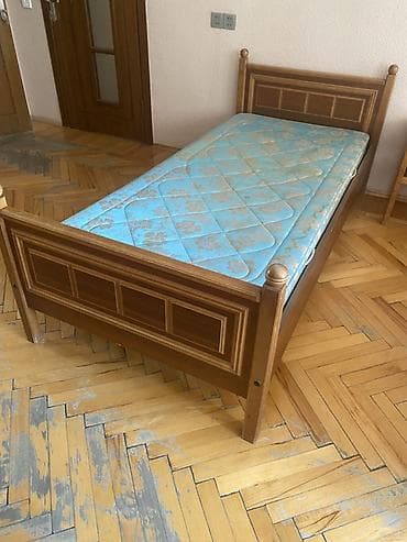 tek krafat: İşlənmiş, Təknəfərlik çarpayı, Bazasız, Matras ilə, Siyirməsiz — 1