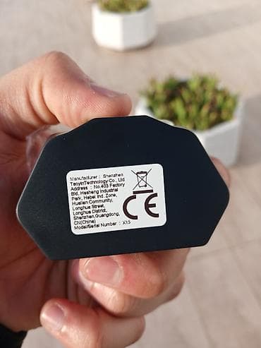 micro qulaqciq: Yeni Simsiz (Bluetooth) Qulaqcıqlar, AIR MUSIC, rəng - Qara — 7