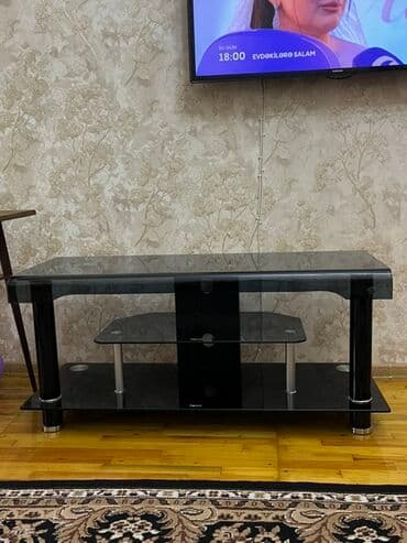 где купить матрицу для телевизора: Прямой ТВ стенд, С полками, Стеклянный — 1