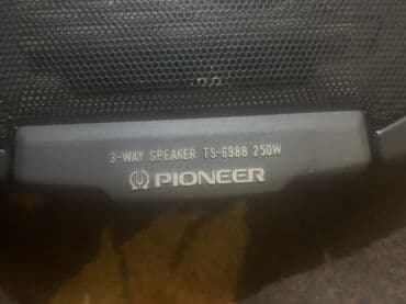 pioner dinamikler: Pioner orginal 6988 250w əla vəzyətdə az isdifadədən sonra isdifadə — 7