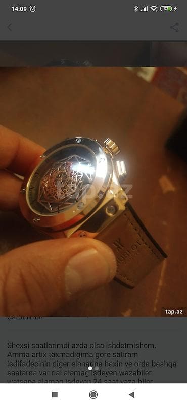 qadın qol saatları: Az ishdetmishem amma ela veziyetedi ideyen yaza biler — 7