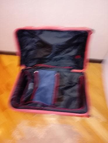 İdman oyunları: Sərt korpuslu səyahət çamadanı - Rəng: narıncı - Material: sərt — 2