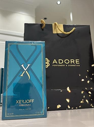 shock elixir qiymeti: Xerjoff Erba Pura 50 ml, satılır, adoredan alınıb, qutuda baglidi — 1