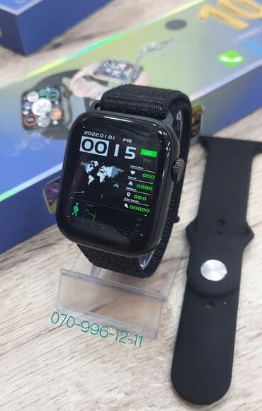 часы на телефон fly: Smart watch BranDCode⌚ W10 PRO 🔹️Water Proof💧 🔹️Wireless Charging 🧲 — 2