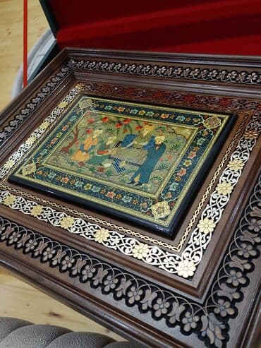 qapi sekilleri: Miniatür rəsimli dekorativ tablo – əl işidir - Kompozisiya: Şərq — 3