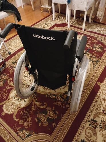 Tibbi avadanlıq: Ottobock əlil arabası - Brend/model: Ottobock (orijinal loqo arxada) — 2