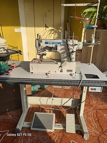 Sənaye tipli interlok tikiş maşını – DOT markası. İstifadə olunmayıb — 2