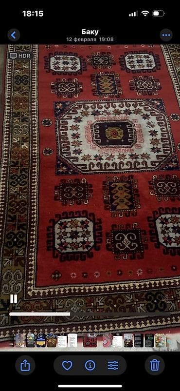 Azərbaycan xalçası – əl toxuması, klassik Quba/Qarabağ üslubunu