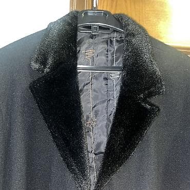 malamerka nədir: Marco Marzotti kişi palto - Rəng: qara - Dizayn: klassik düz kəsim, 3 — 1