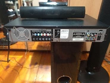 ev dinamik: JVC ev kinoteatrı komplekti - Marka/model: JVC DVD Home Theater — 2