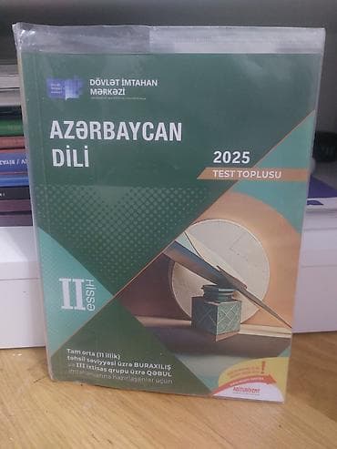 2ci hissə topluarxasında cavabları yoxdu amma içi yazılmamış təmiz