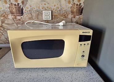 Mikrodalğalı soba Beko, Ayrıca dayanan, rəng - Ağ, İşlənmiş