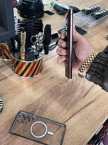 iphone 12 pro islenmis: Samsung Galaxy S22 Ultra, 256 GB, rəng - Bənövşəyi, Simsiz şarj — 3