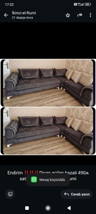 Akkumulyatorlar: Künc divan — 1