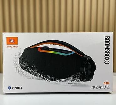 Мобильные телефоны и аксессуары: Новый JBL Колонка, Тип - Портативная, цвет - Черный — 3