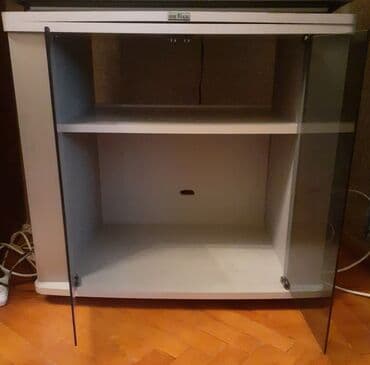 столешница баку: Б/у, Прямой ТВ стенд, С полками, Стеклянный — 2